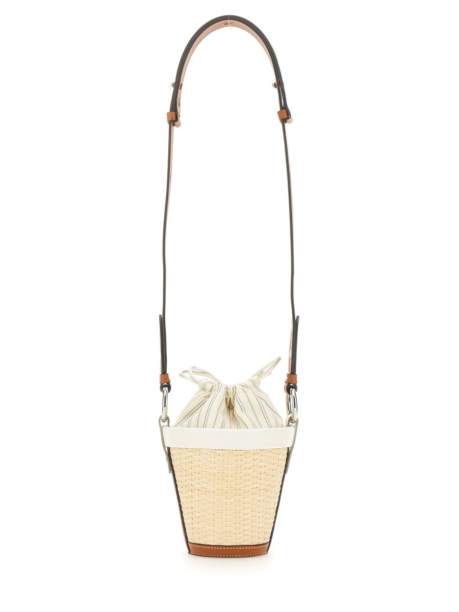 MAISON MARGIELA Mini Fire Bucket Handbag - Adjustable and Removable Strap