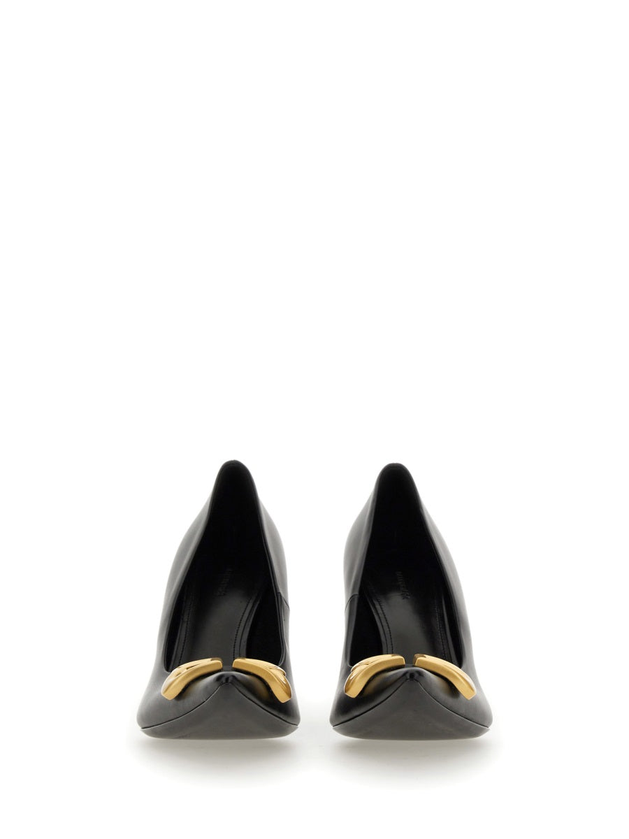 BALENCIAGA Women's Leather Décolleté Flex Heels - FW23 Collection