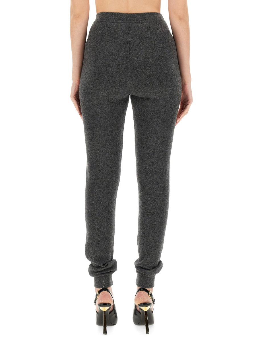 SAINT LAURENT High Waist Cashmere Leggings - Size S