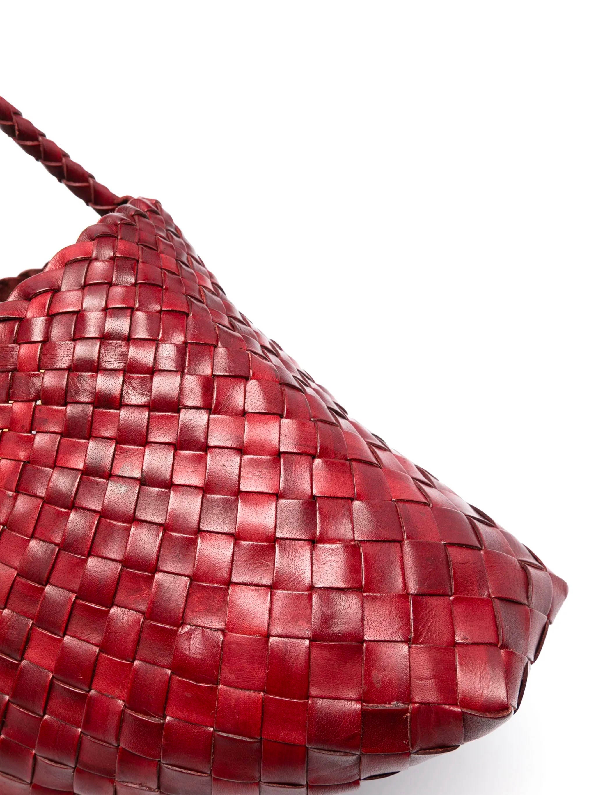 DRAGON DIFUSSION Mini Handbag with Double Top Handles - Small Size
