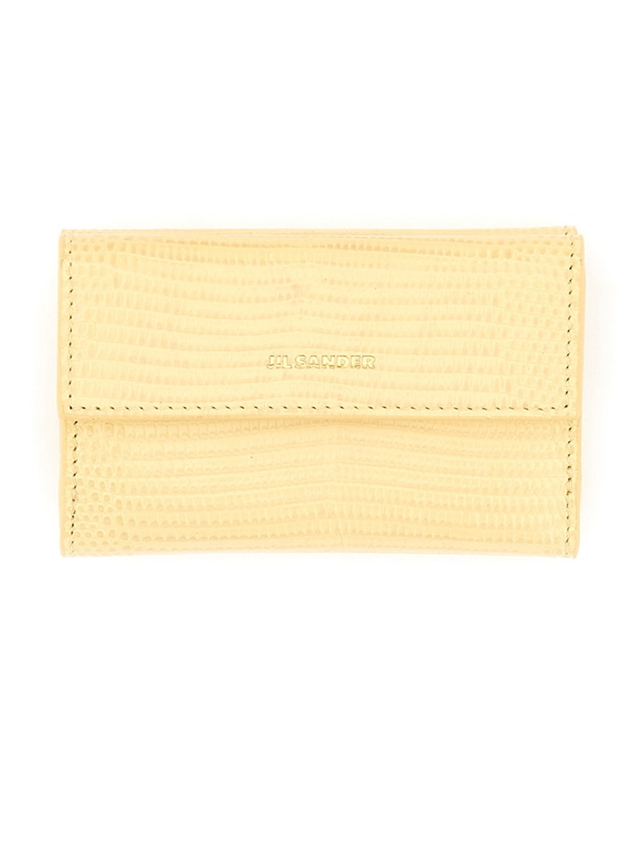JIL SANDER Mini Leather Wallet