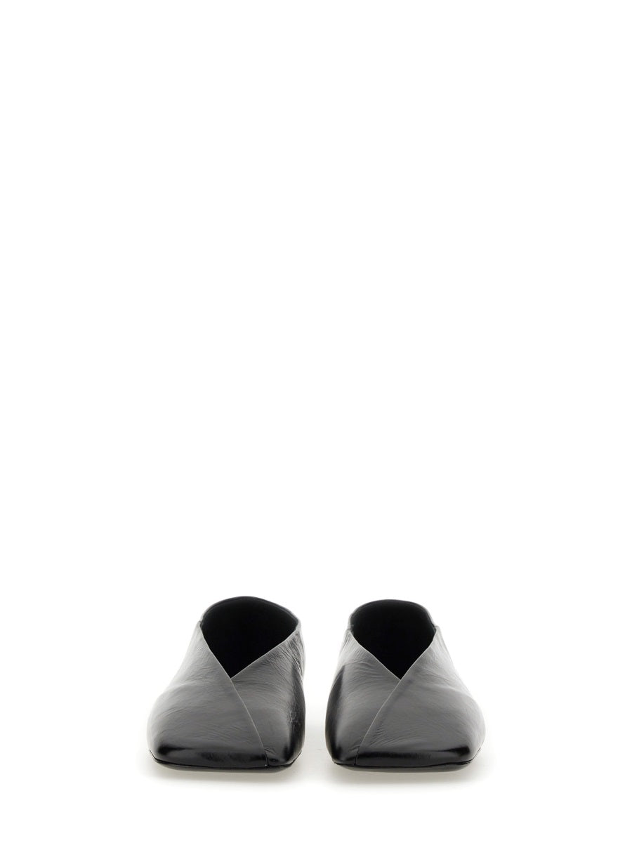JIL SANDER Leather Slipper