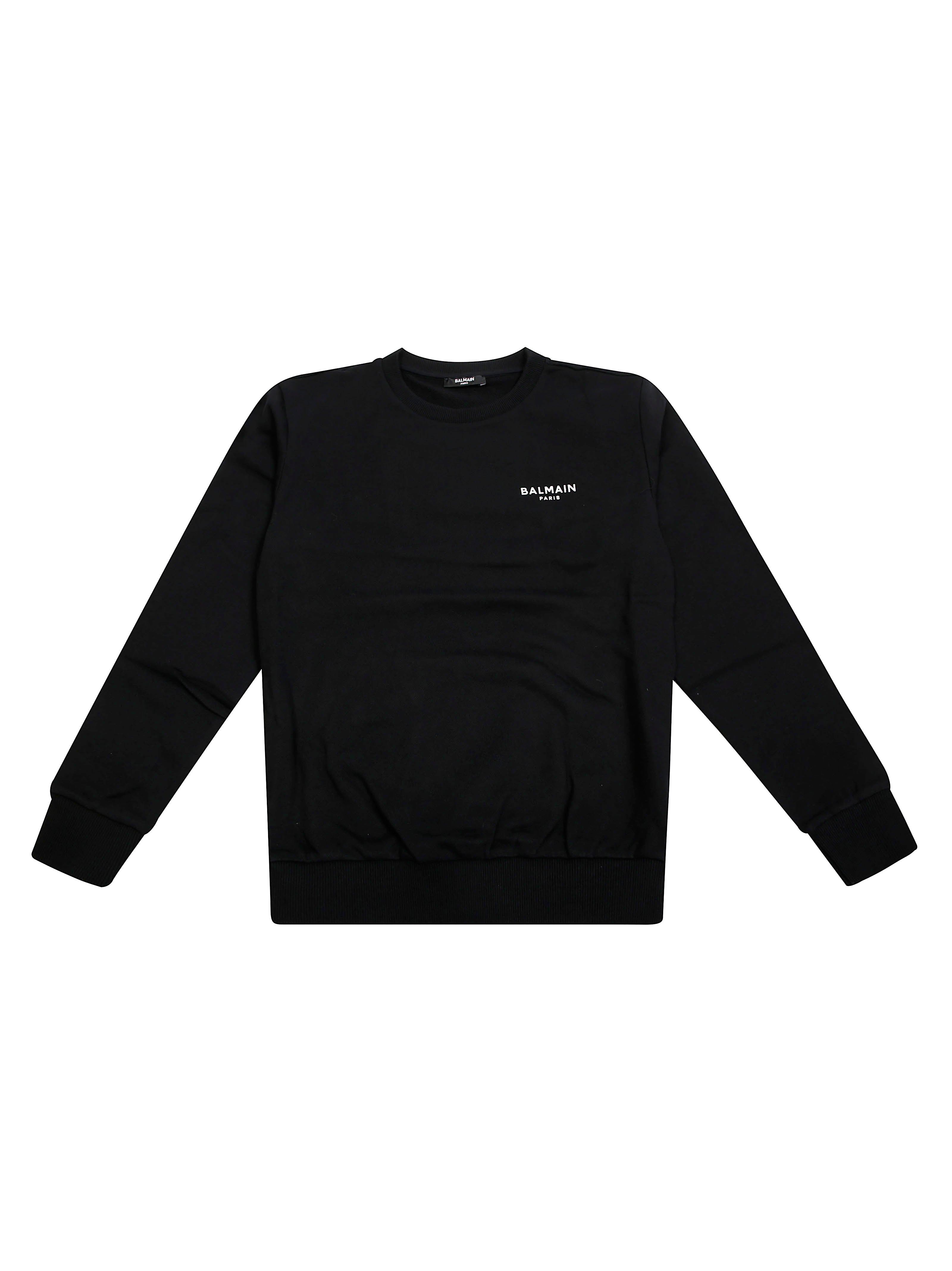 BALMAIN Mini Logo Sweatshirt for Kids