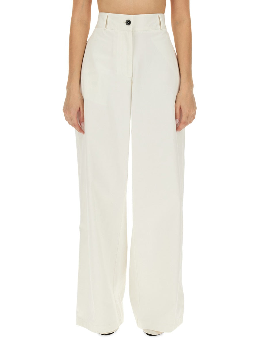 JIL SANDER Wide Leg Pants - Size 38