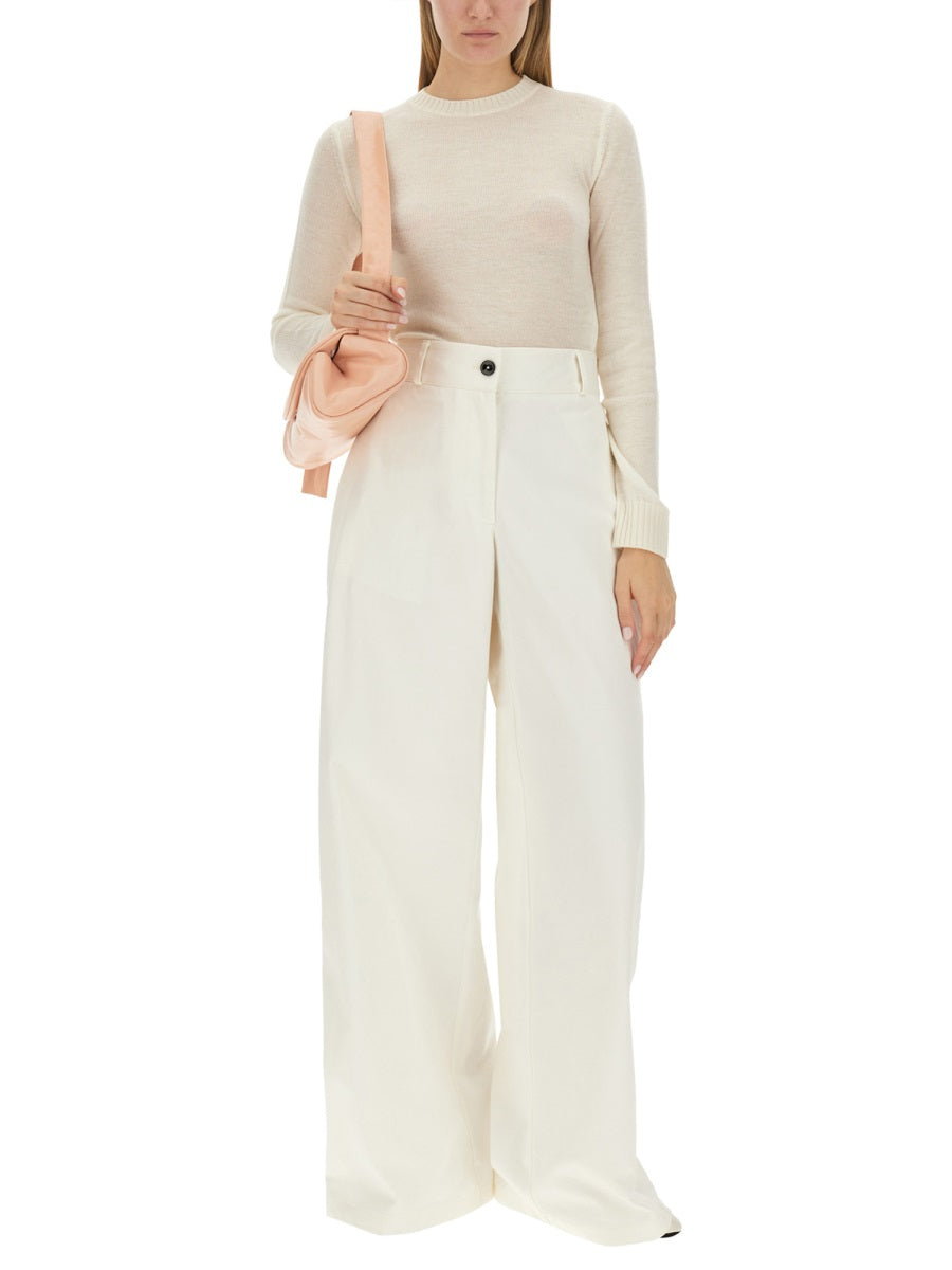 JIL SANDER Wide Leg Pants - Size 38