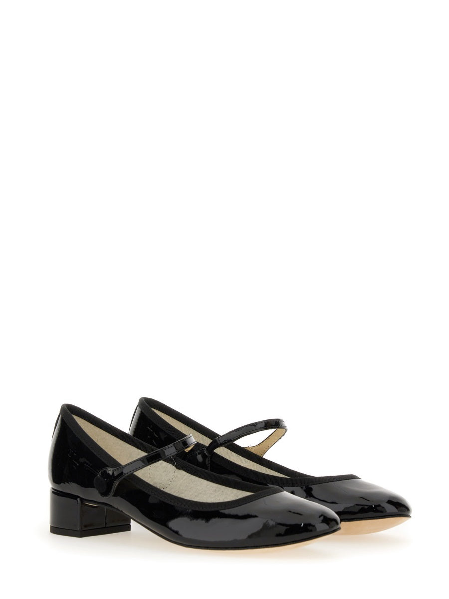REPETTO Mary Jane Calfskin Flats for Women