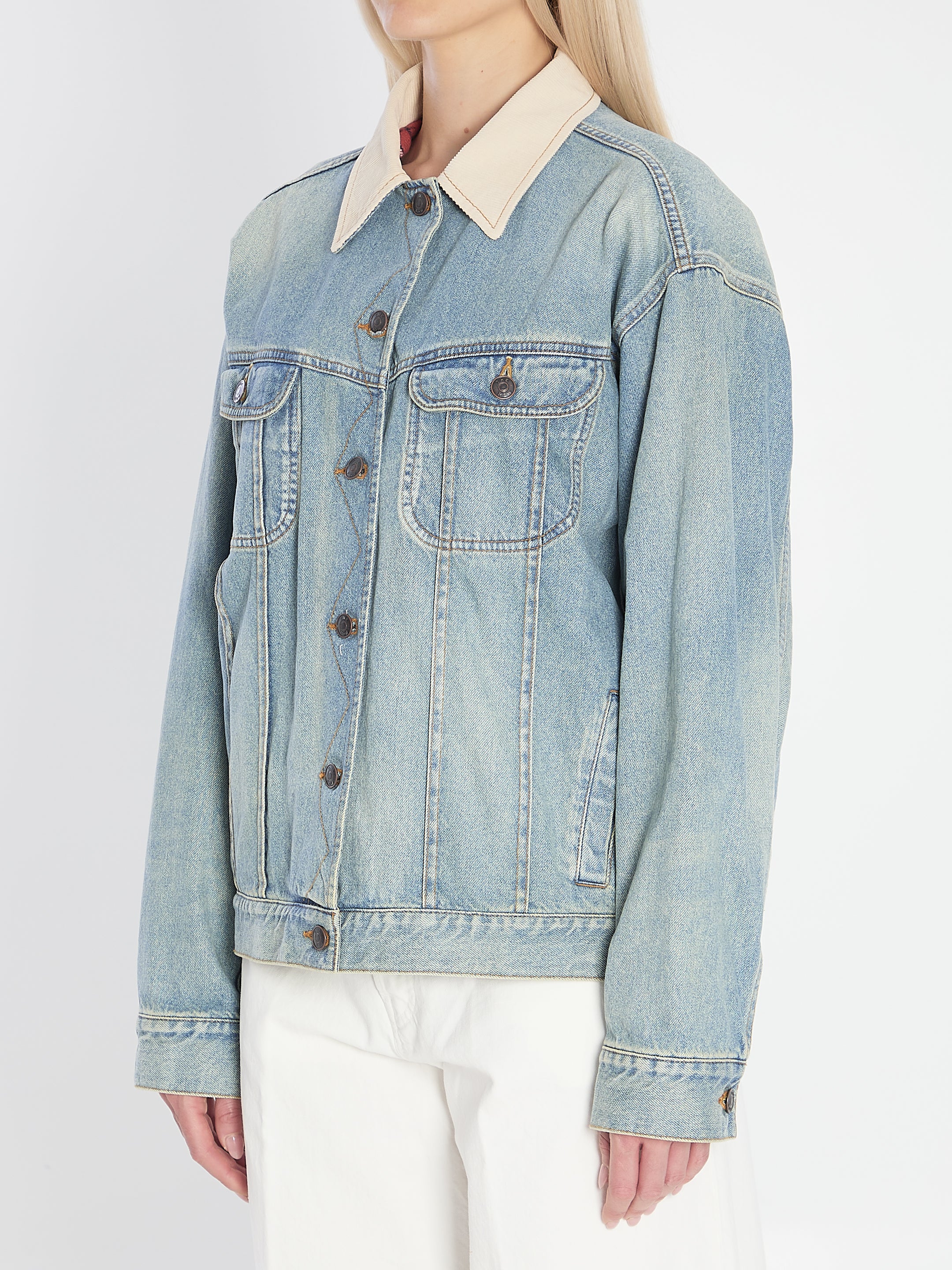THE ROW Oversized Denim Jacket - Size M
