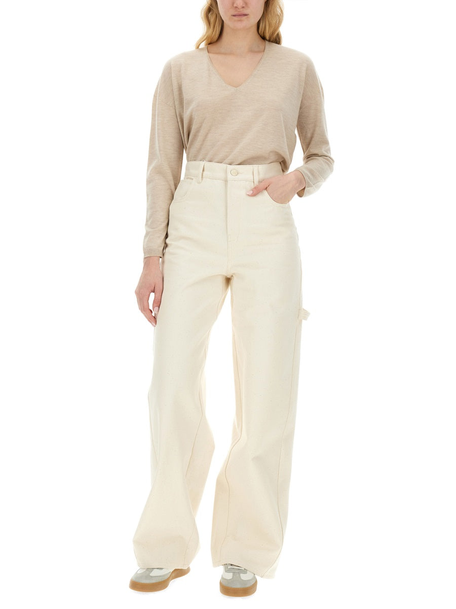 MAX MARA Wide Leg Pants - Size 40