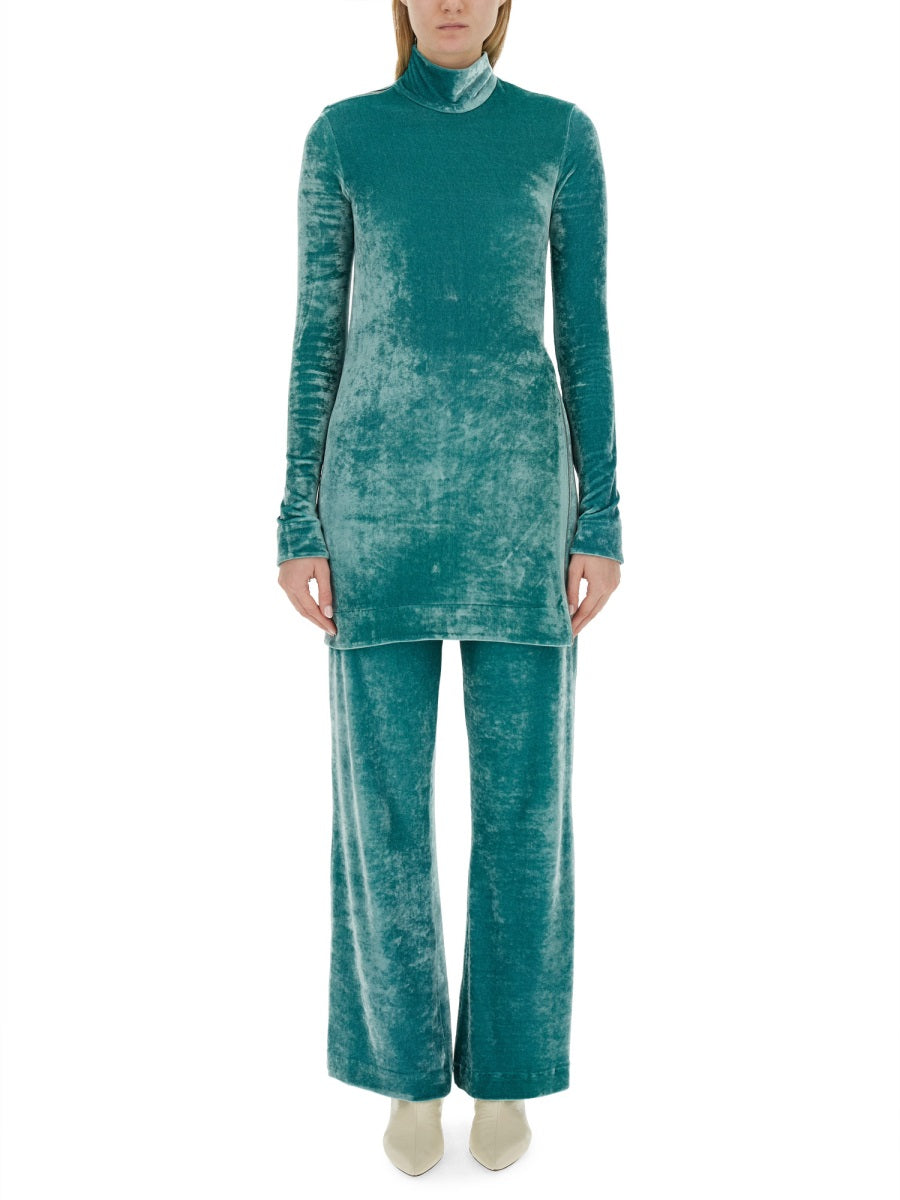 JIL SANDER Long Sleeve Slim Fit Top - Size 36