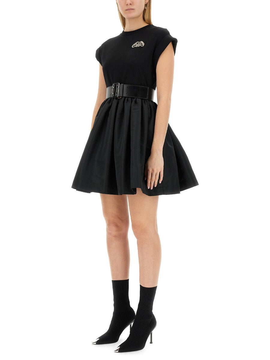 ALEXANDER McQUEEN Women's Boot 'Slash' - FW23 Collection