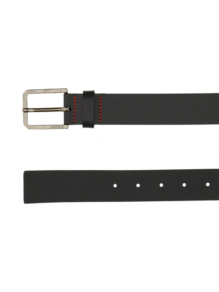 HUGO Classic Logo Belt for Men
