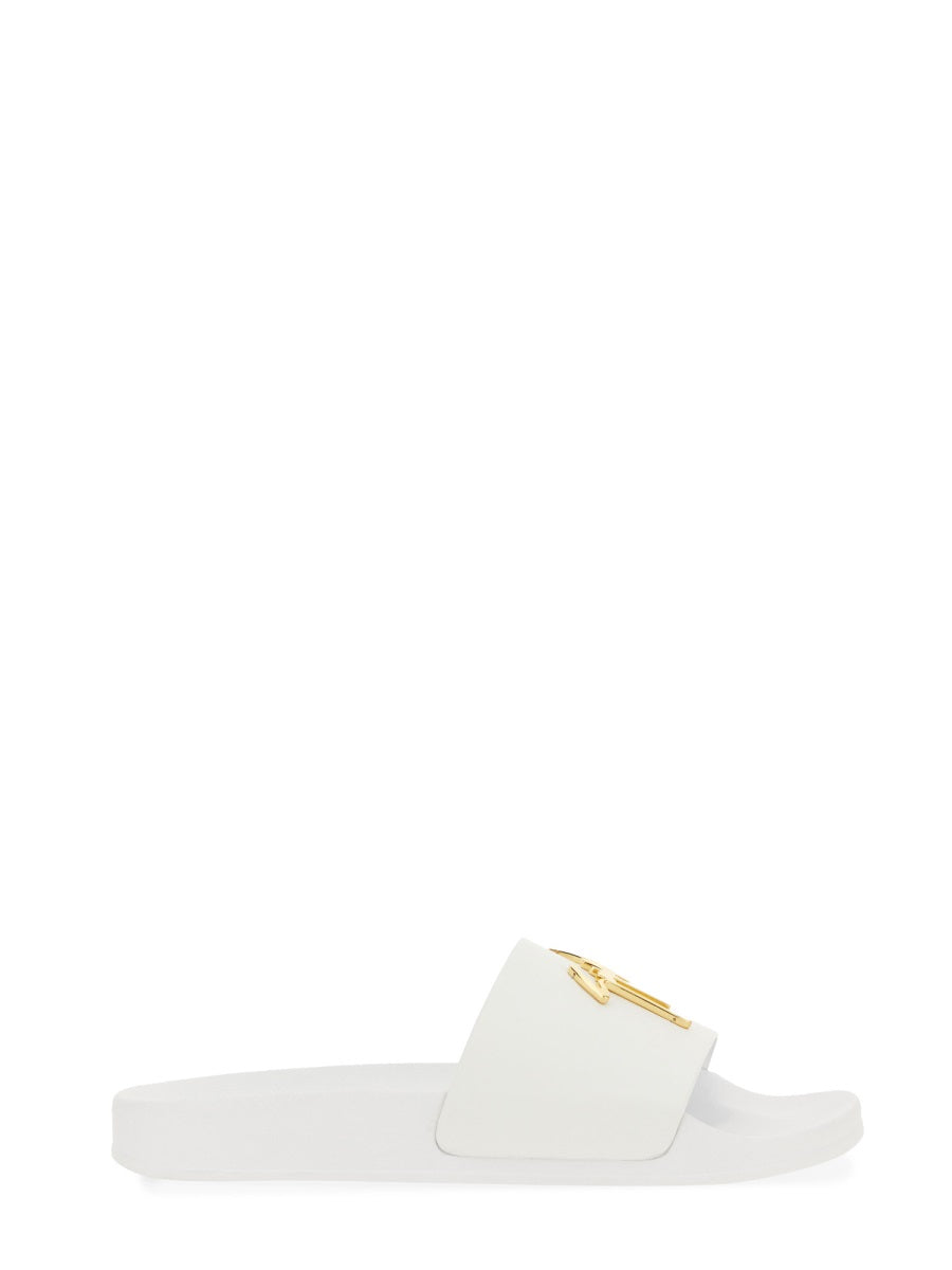 GIUSEPPE ZANOTTI Men's Rubber Slide Sandal - Brett