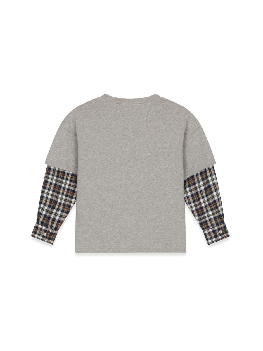 DOLCE & GABBANA Prairie Sleeve Check Mini T-Shirt for Boys