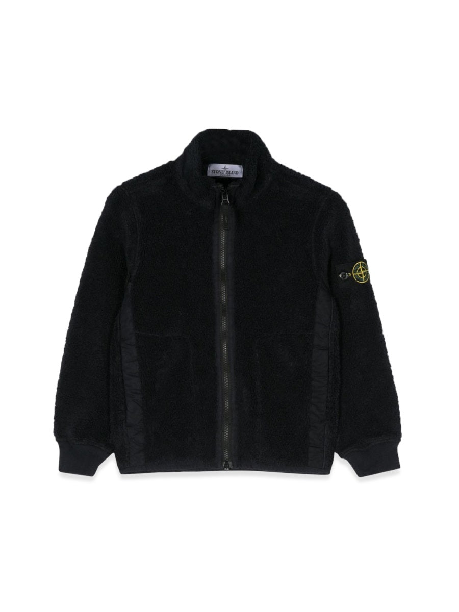 STONE ISLAND Mini Zip Sweatshirt