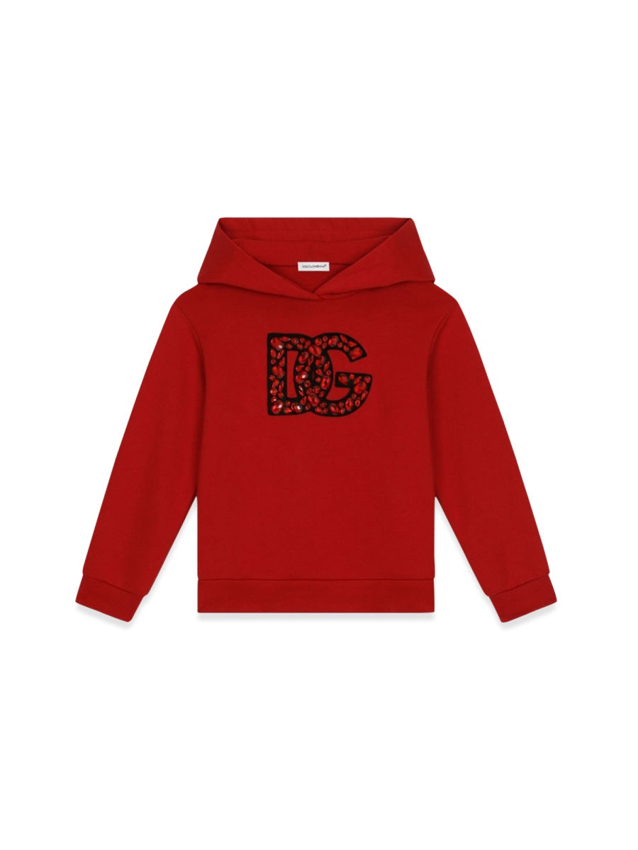 DOLCE & GABBANA Mini Hoodie for Girls - Trendy and Cozy