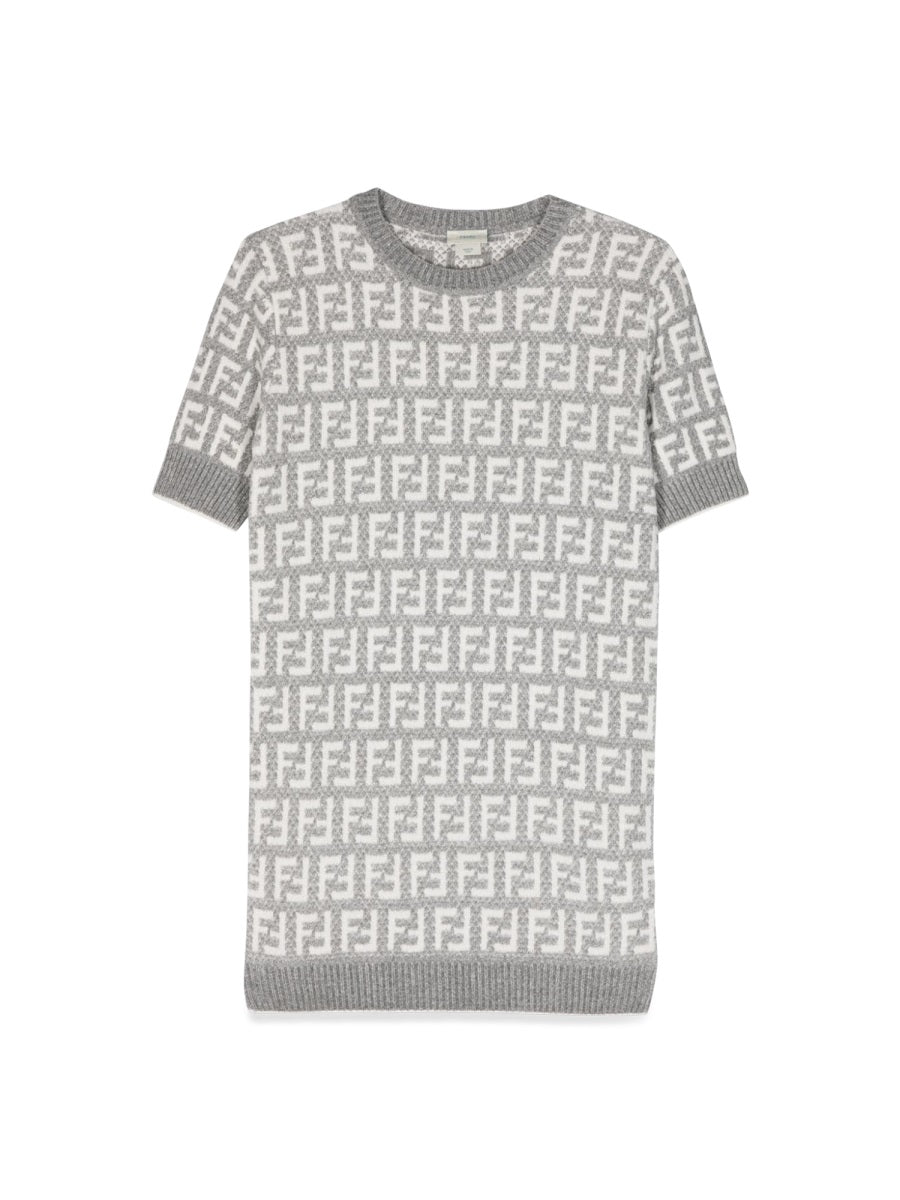 FENDI Chic Mini Chenille Dress for Girls