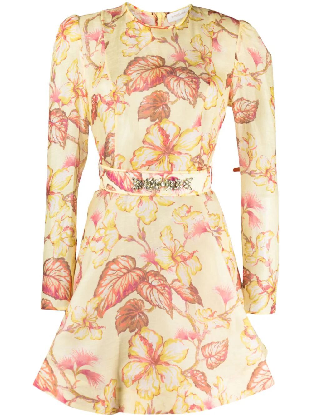 ZIMMERMANN Floral Mini Dress for Women