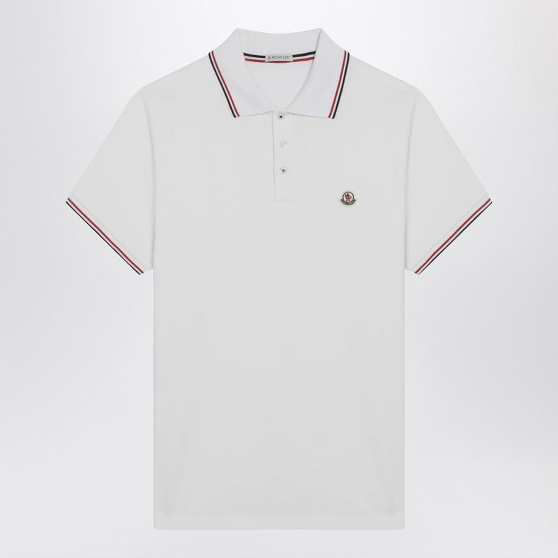 MONCLER Classic Short-Sleeved Polo Shirt (Size L)