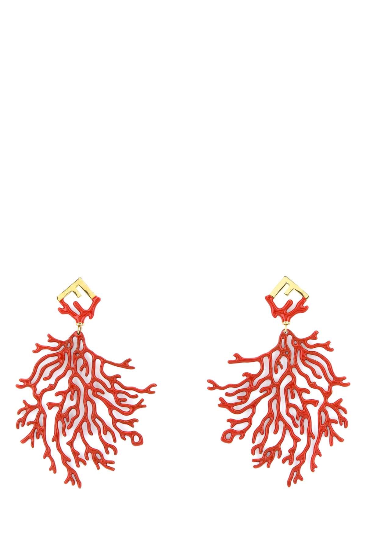 FENDI Metal Forever Earrings