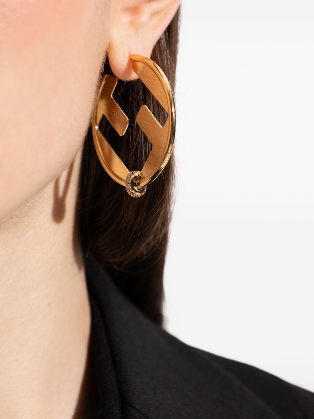 FENDI Everround Hoop Earrings for Women