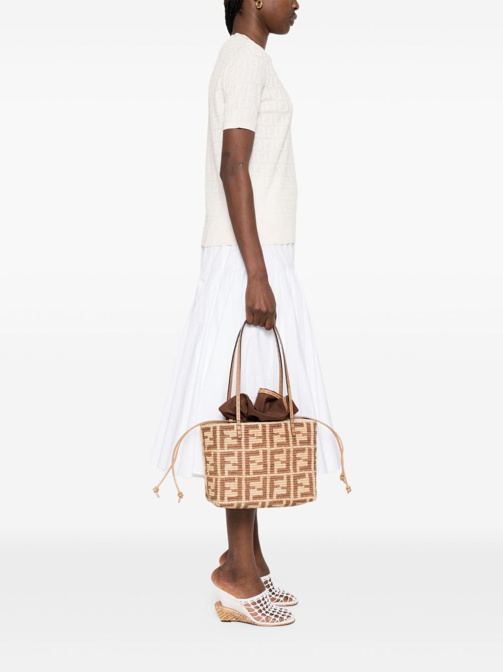 FENDI Mini Roll Handbag - Small Size