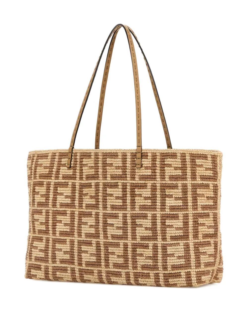 FENDI Crochet Roll Large Shopper
