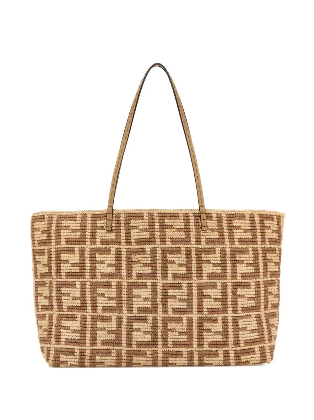 FENDI Crochet Roll Large Shopper
