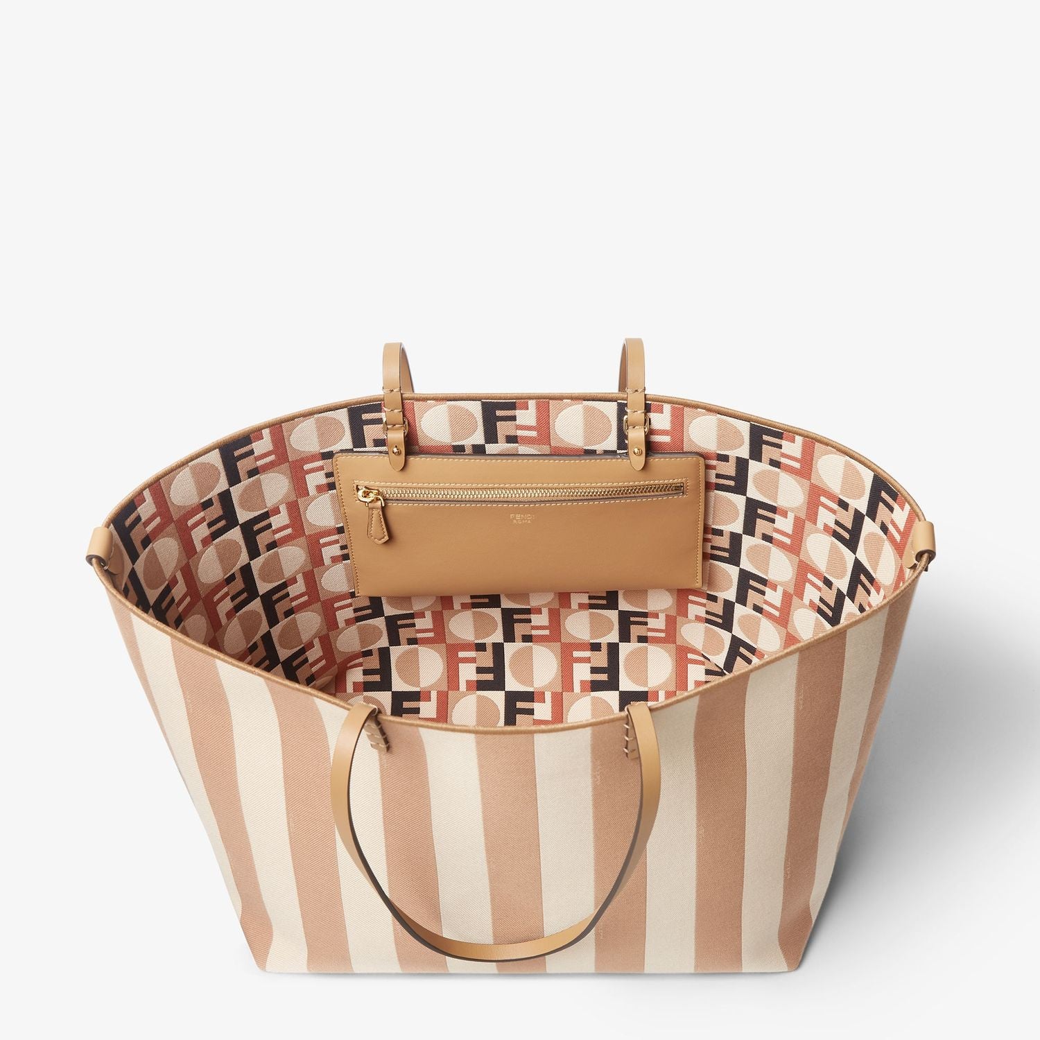 FENDI Large Reversible Shopper Handbag