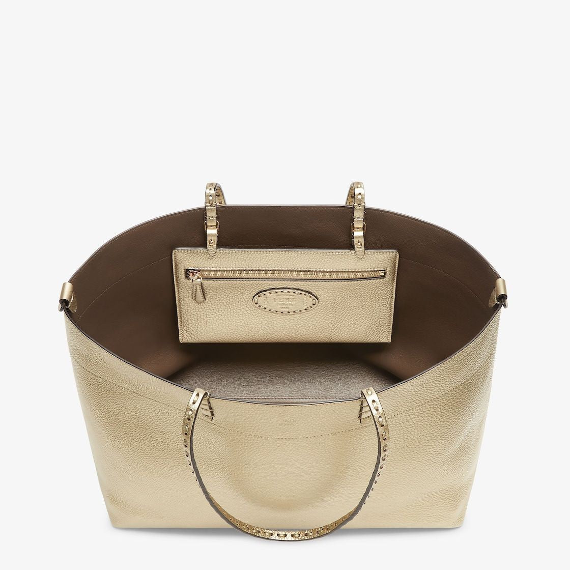 FENDI Mini Roll Media Shopping Bag