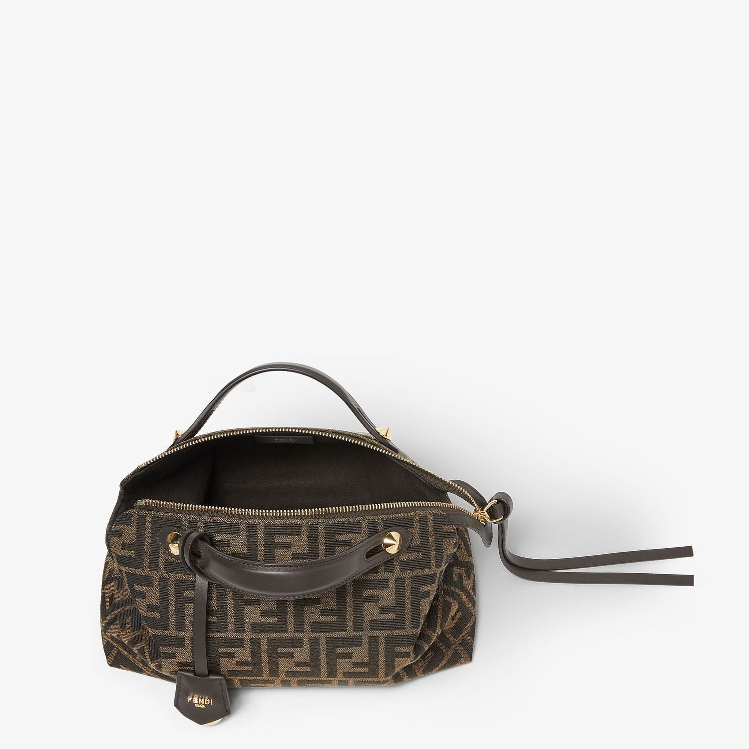 FENDI FF Jacquard By The Way Soft Medium Handbag