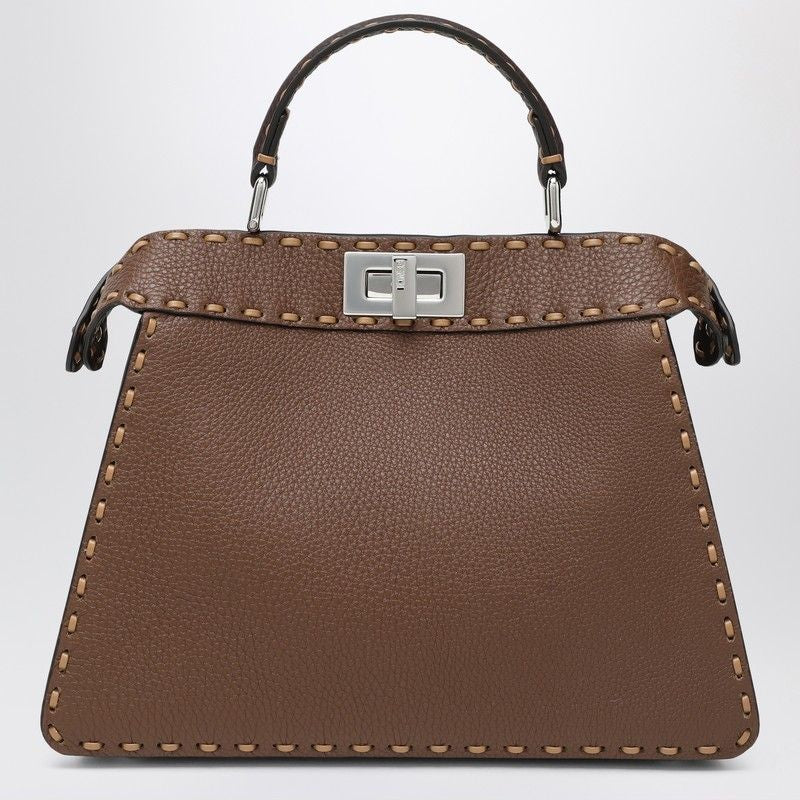 FENDI Mini Iconic Peekaboo Iseeu Handbag