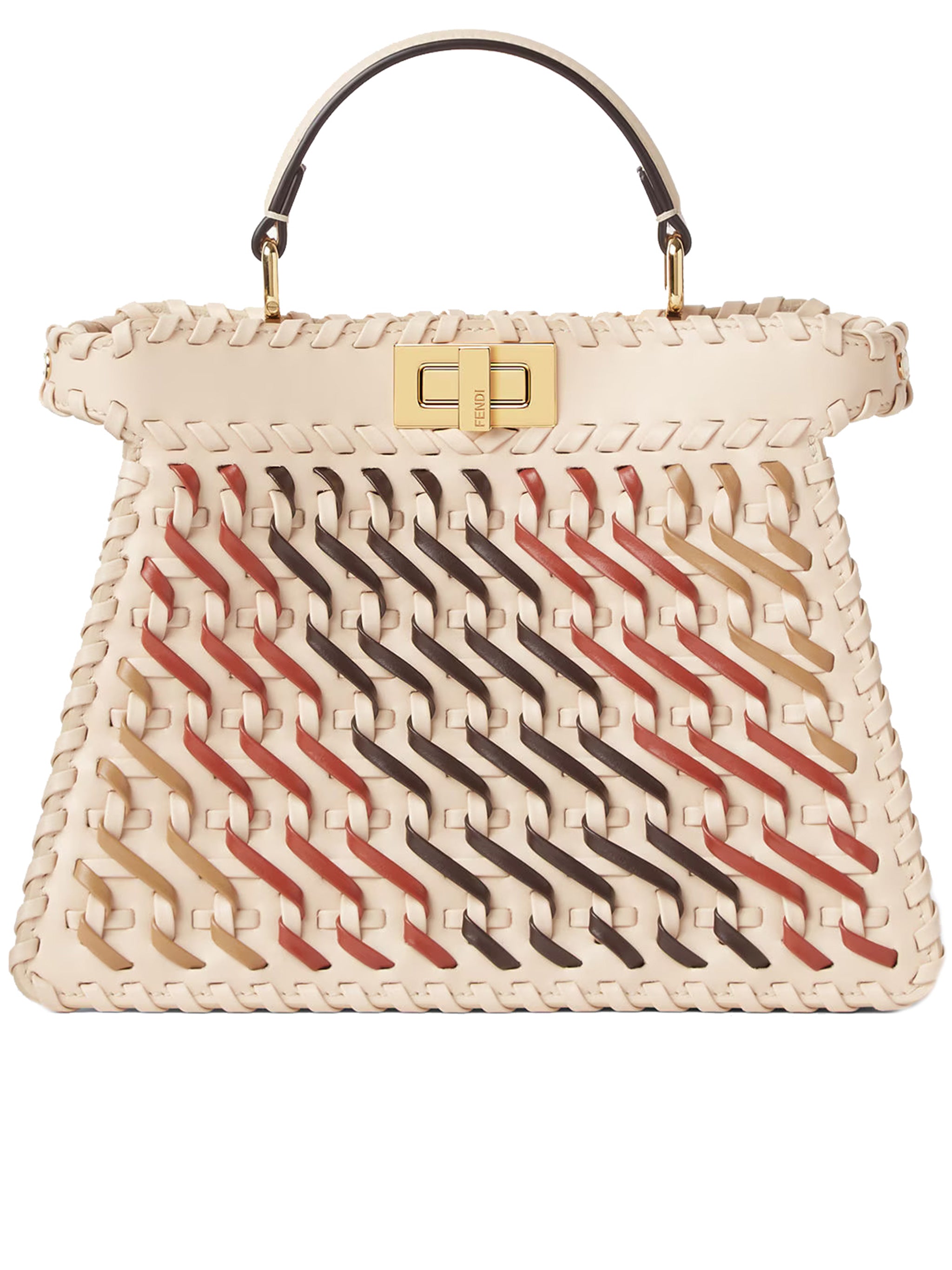 FENDI Elegant Women's Leather Handbag - Fall/Winter 2025