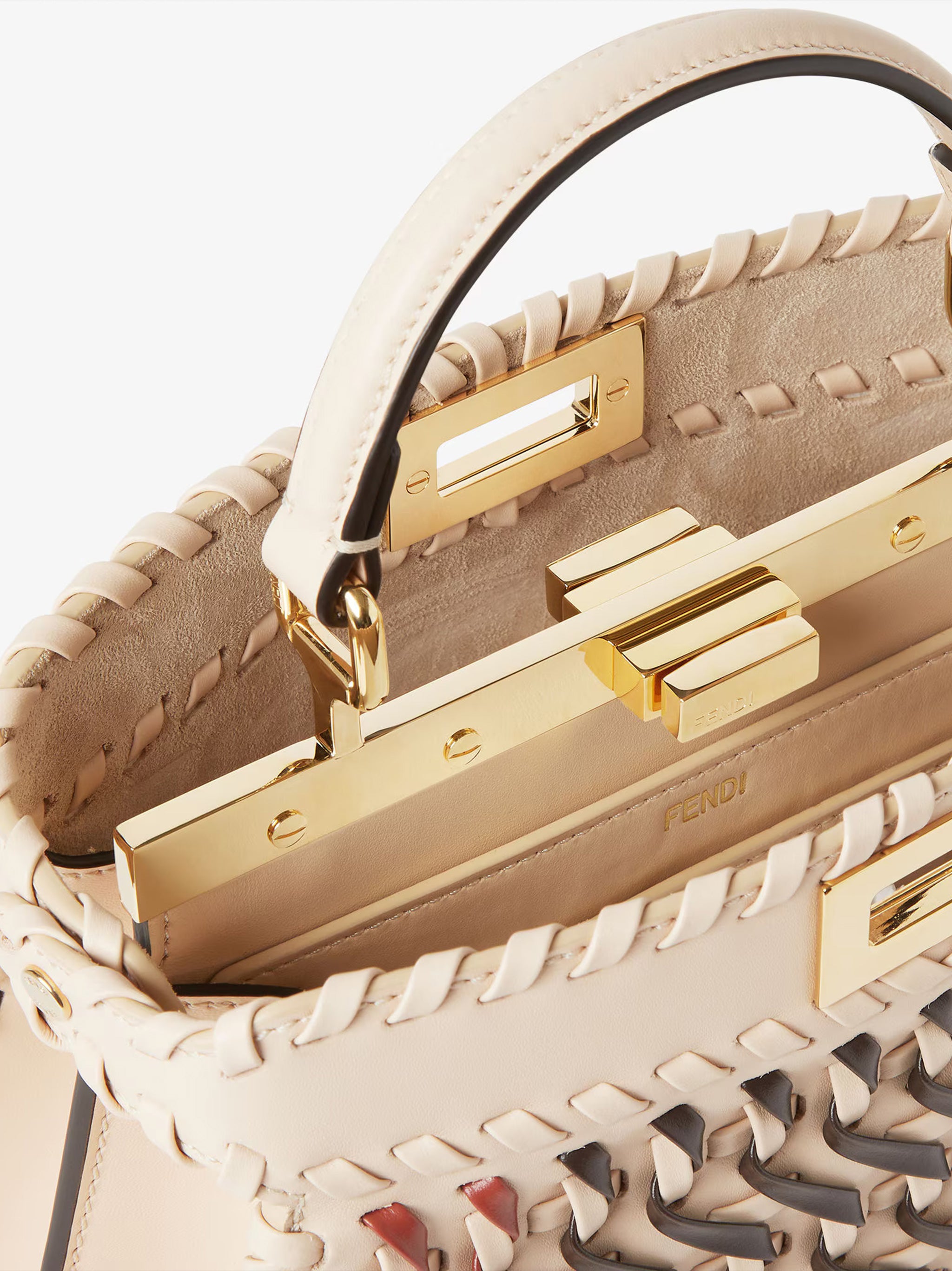 FENDI Elegant Women's Leather Handbag - Fall/Winter 2025