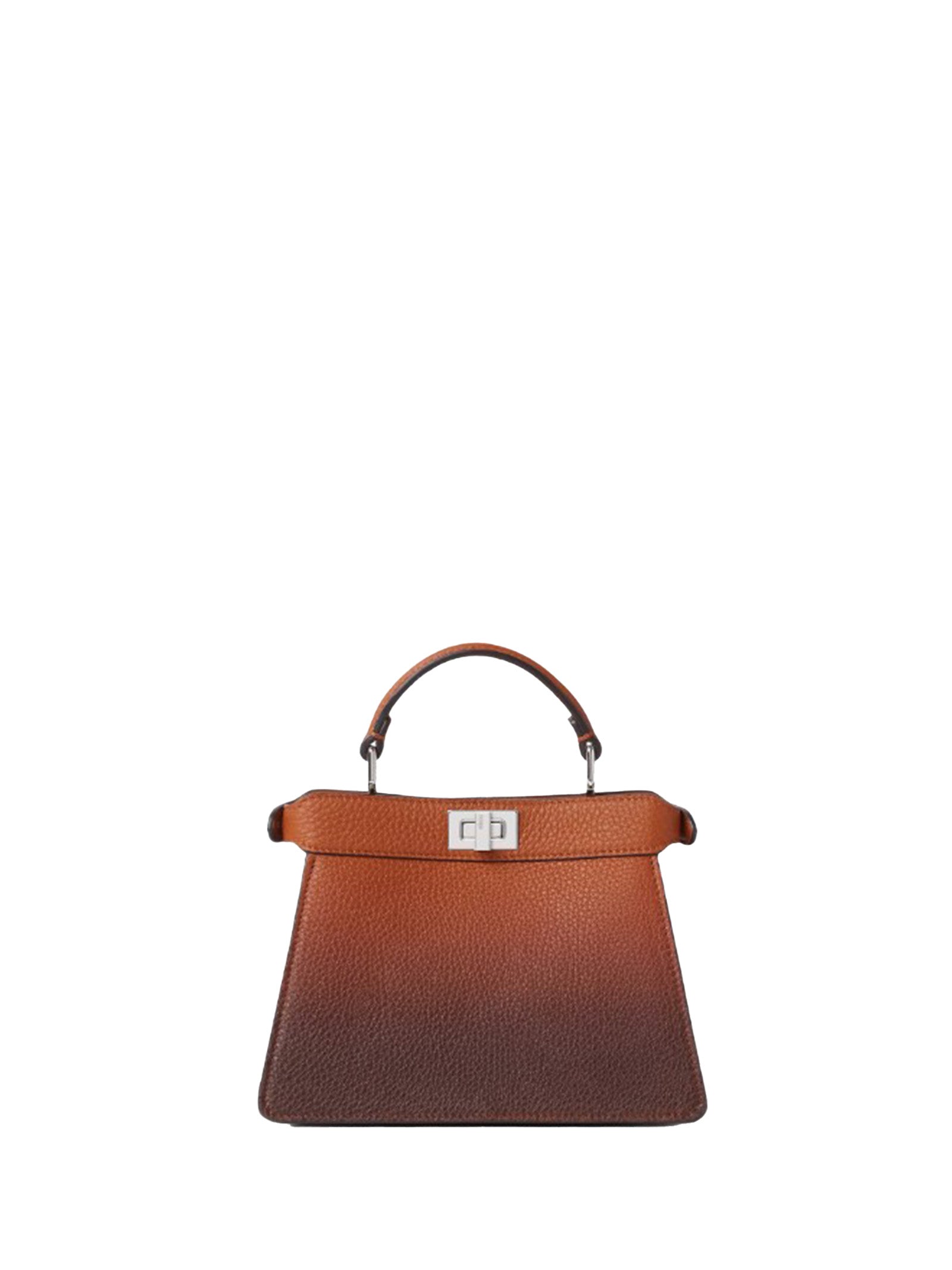 FENDI Mini 100% Leather Handbag