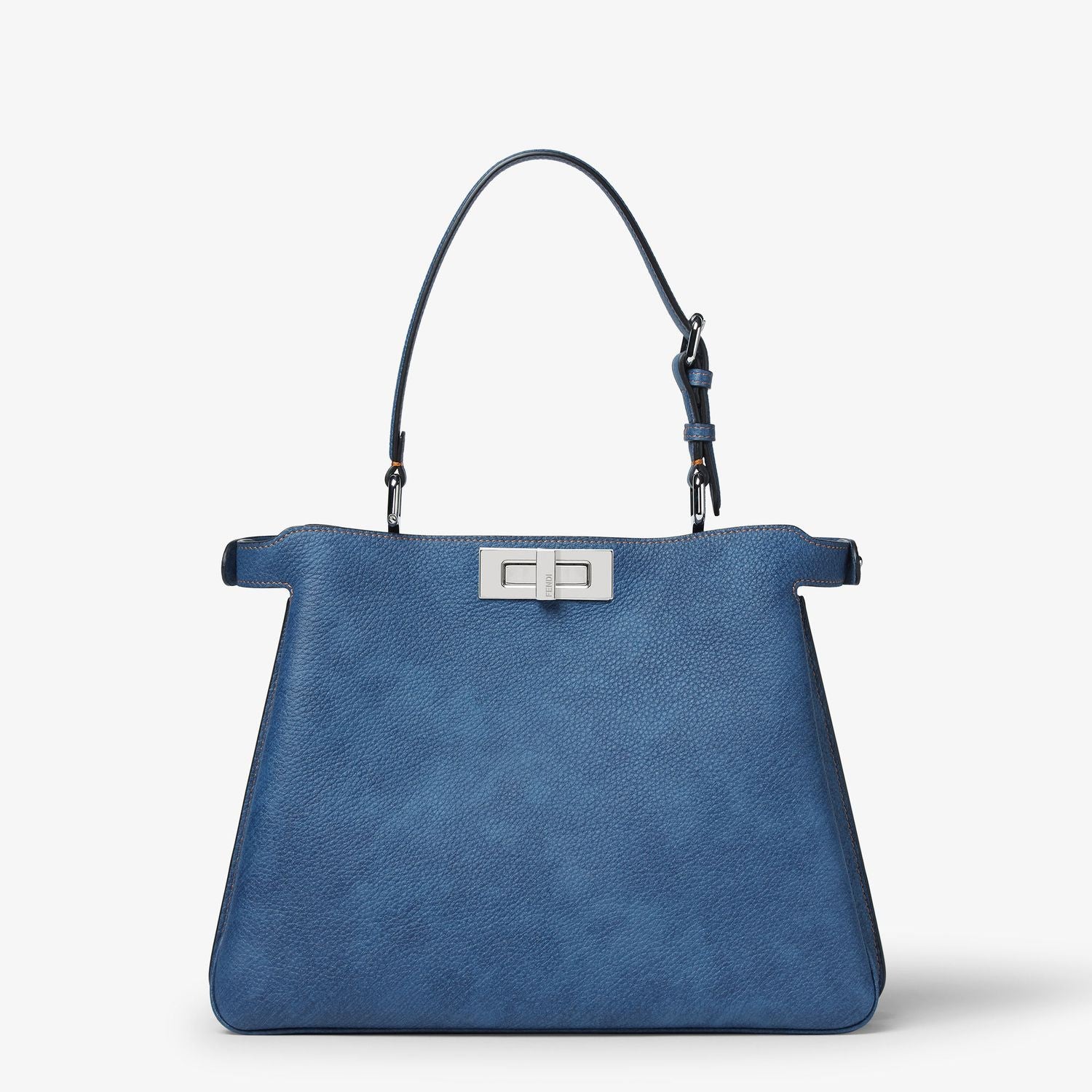 FENDI Mini Soft Leather Peekaboo Handbag