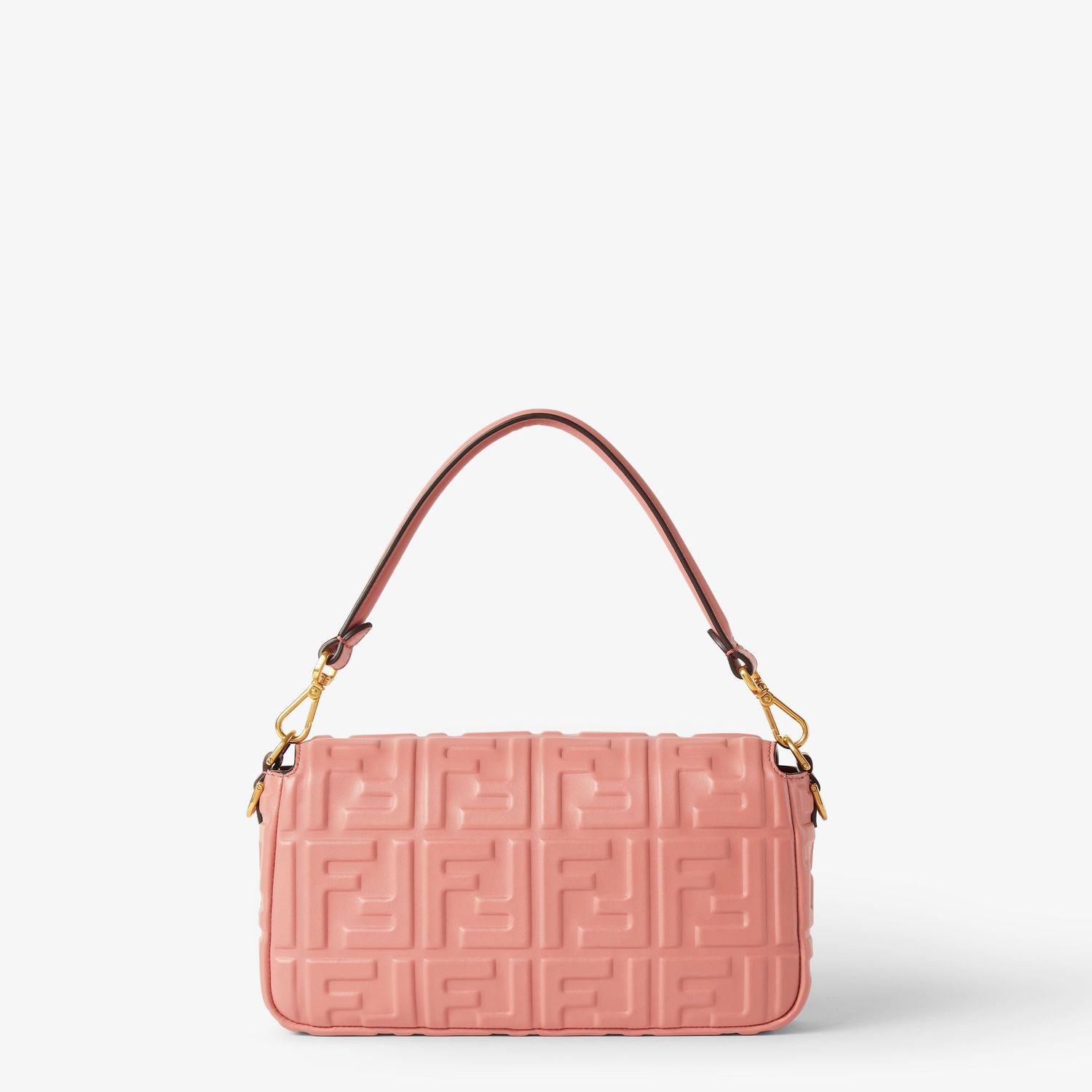 FENDI Medium Quilted Shoulder Handbag with FF Logo