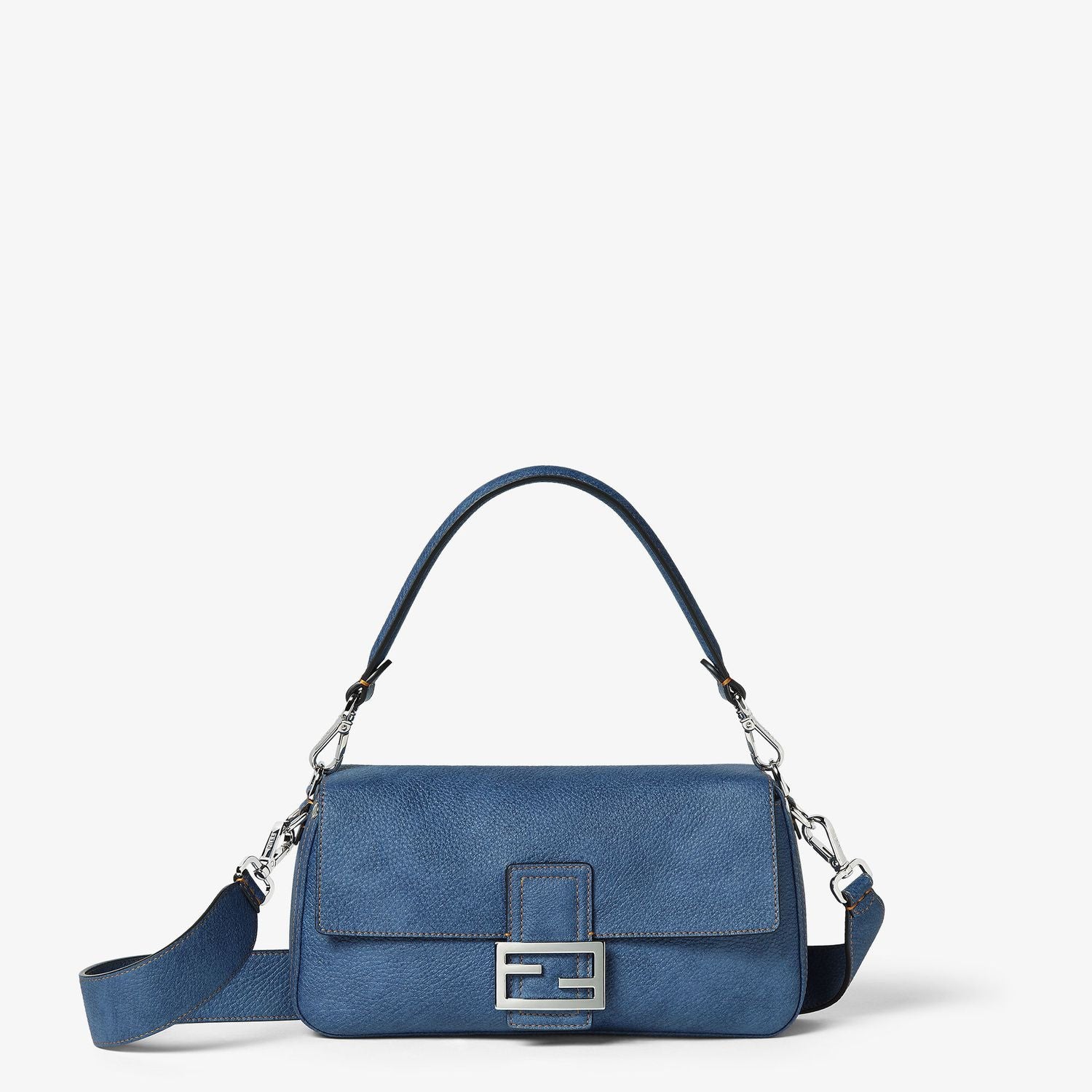 FENDI Mini Baguette Bag in Luxurious Calf Leather