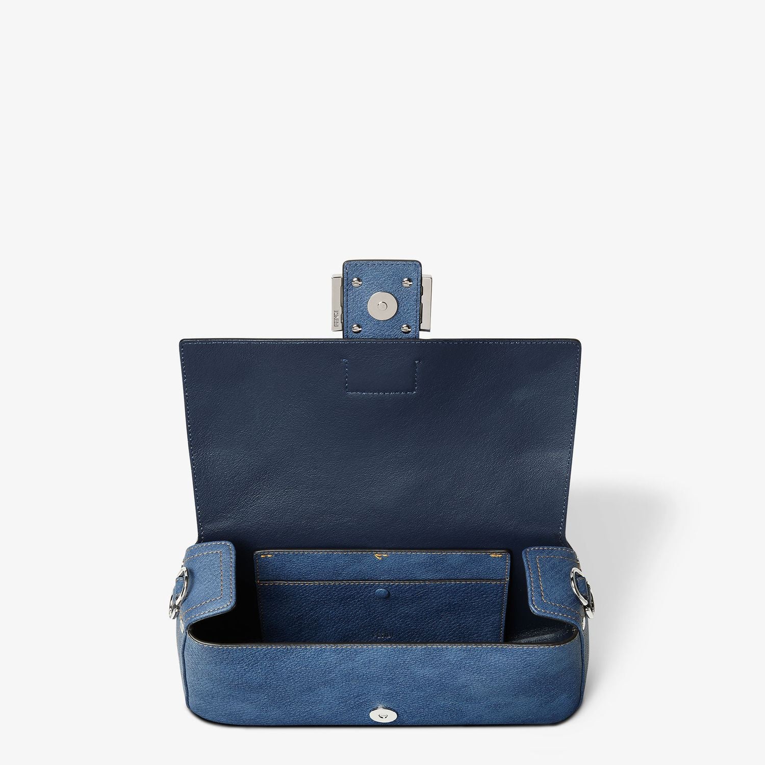 FENDI Mini Baguette Bag in Luxurious Calf Leather
