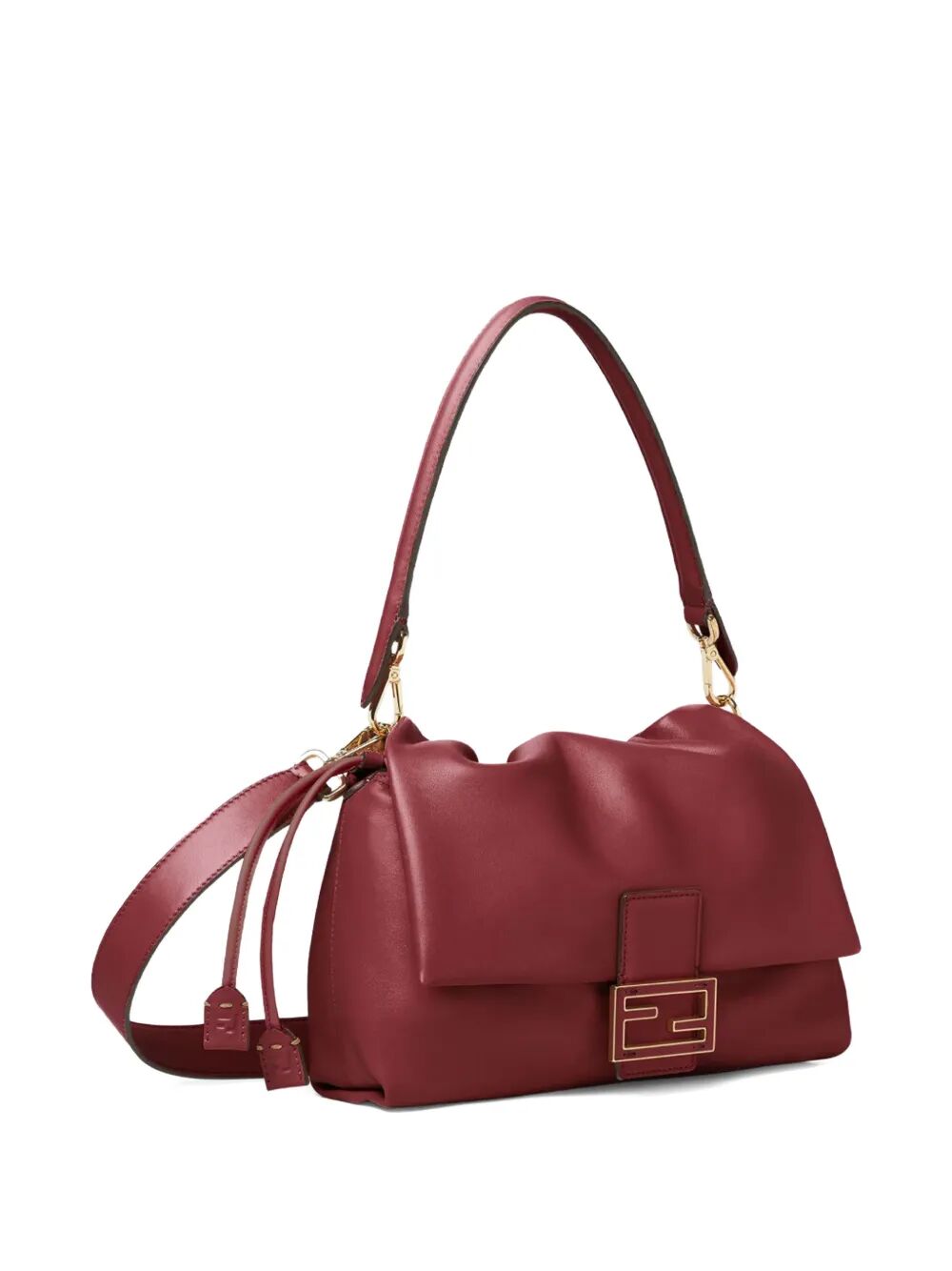 FENDI Medium Nappa Leather Handbag