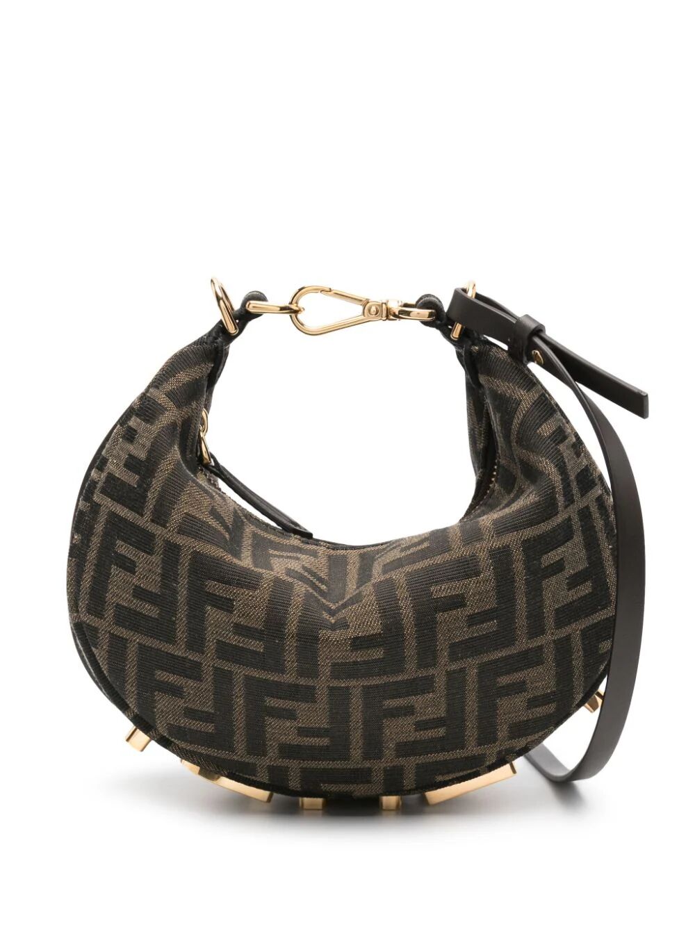 FENDI Mini Handbag with Modern Graphics