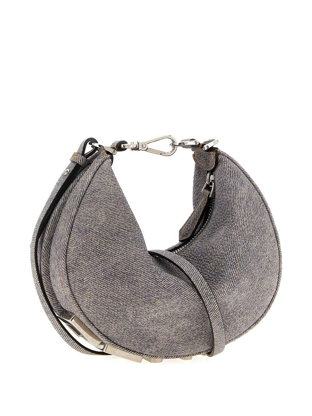 FENDI Mini Handbag with Vintage Metal Detailing