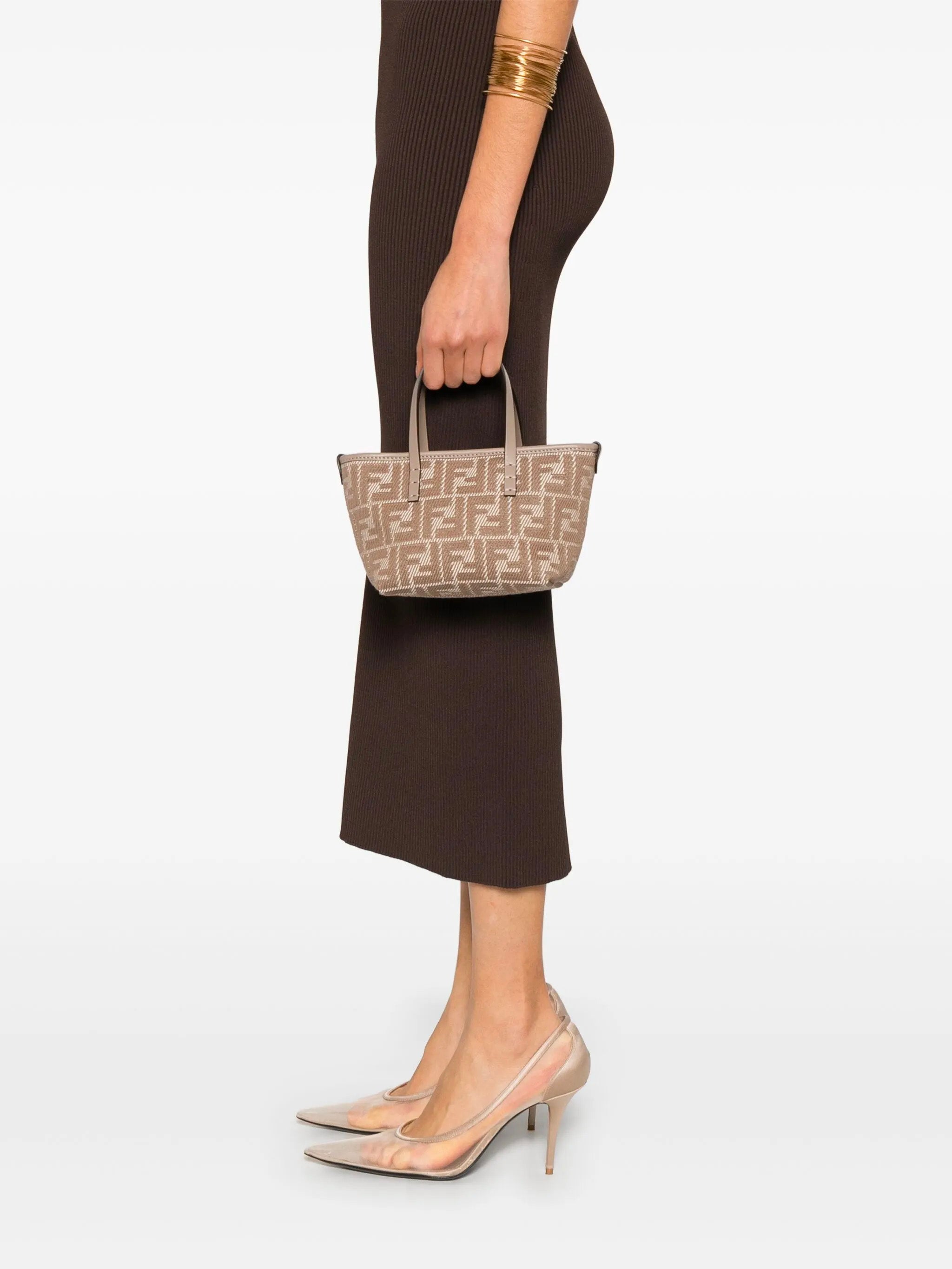 FENDI Mini Roll Handbag