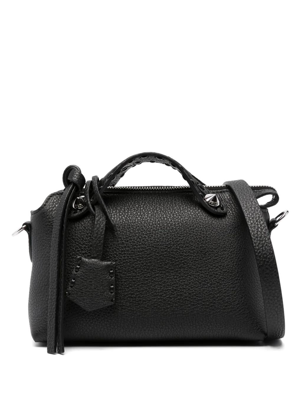 FENDI Mini Pebbled Leather Handbag