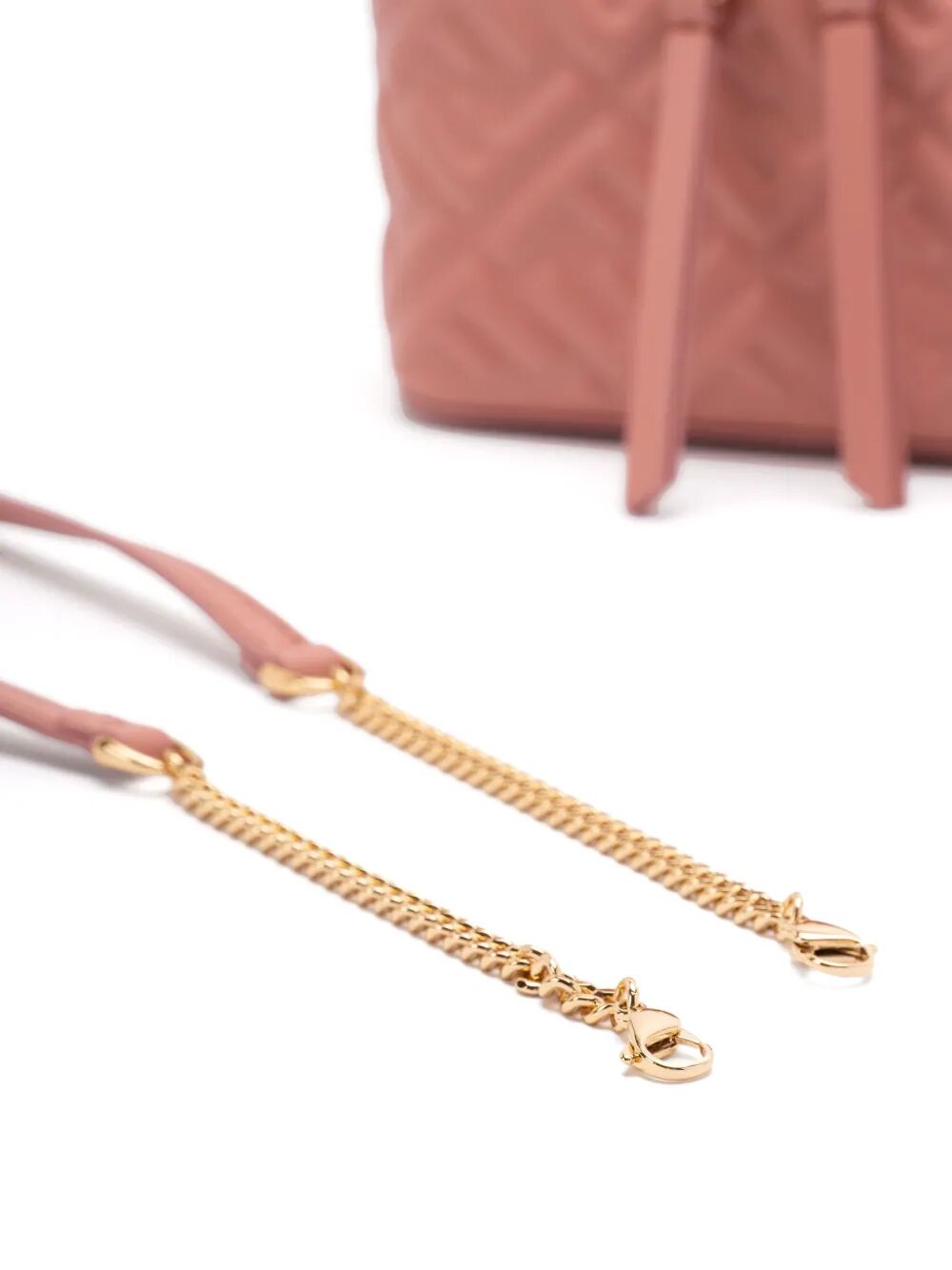 FENDI Mini Leather Vanity Handbag