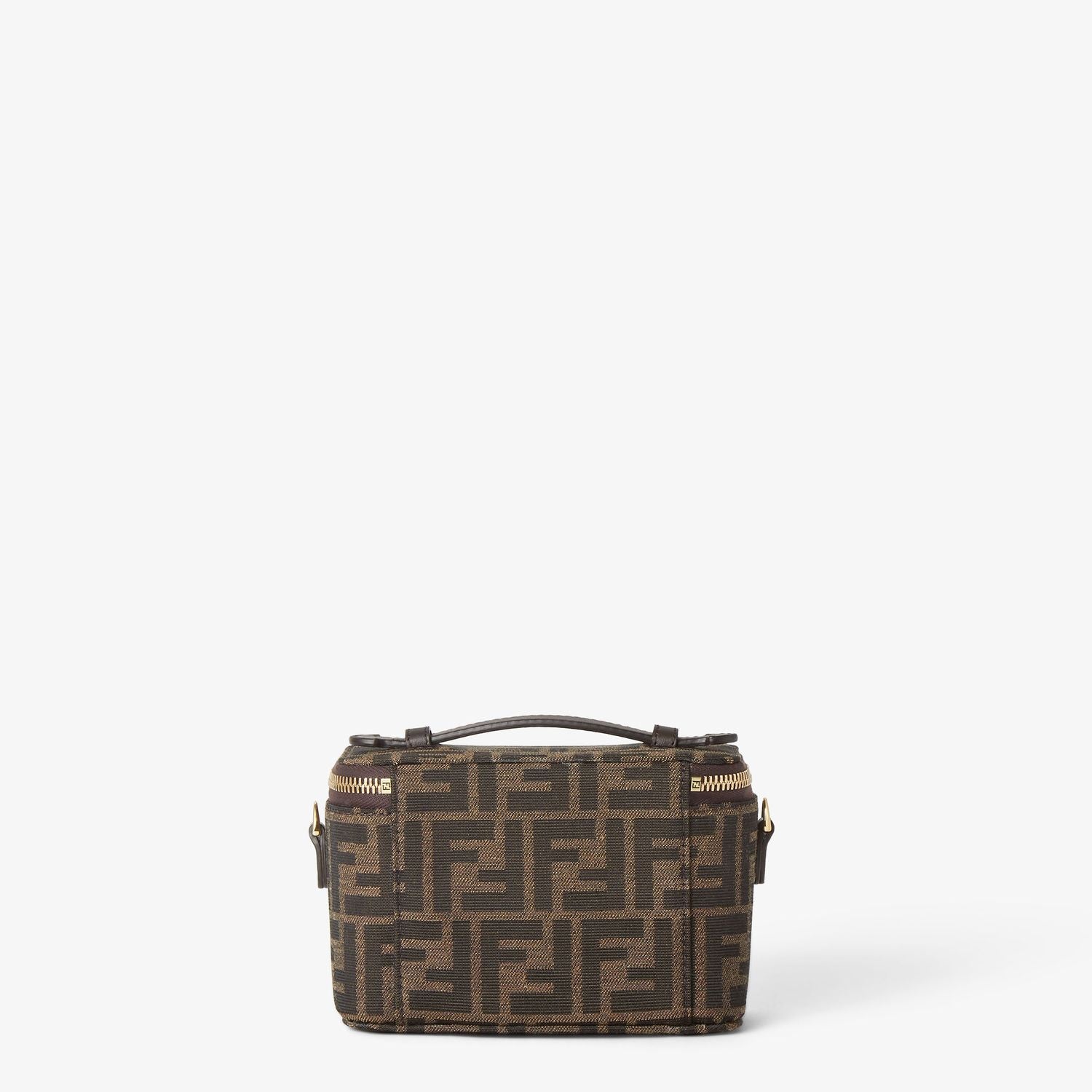 FENDI Jacquard Vanity Mini Handbag