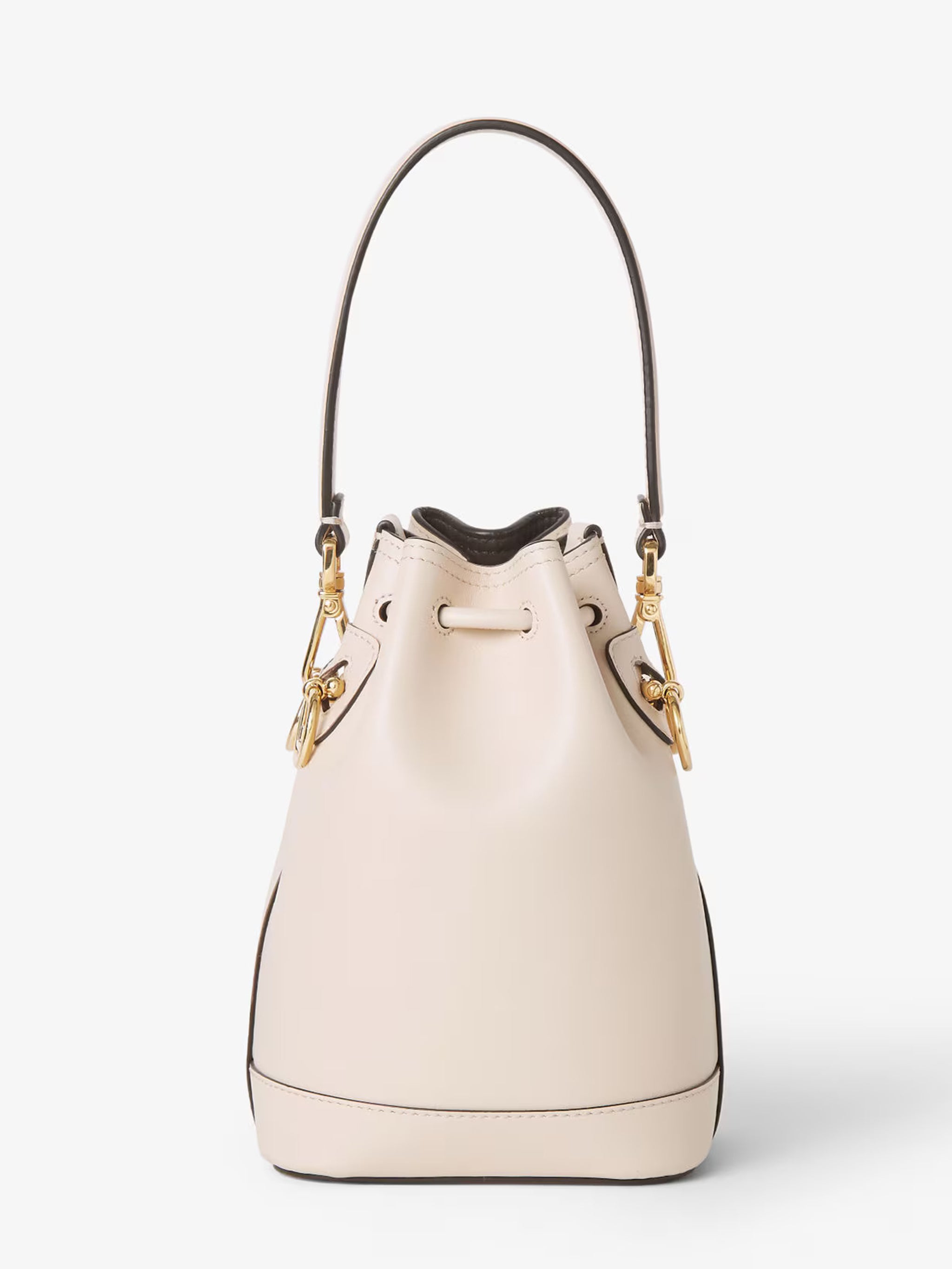 FENDI Mini Drawstring Handbag with Metal Accents