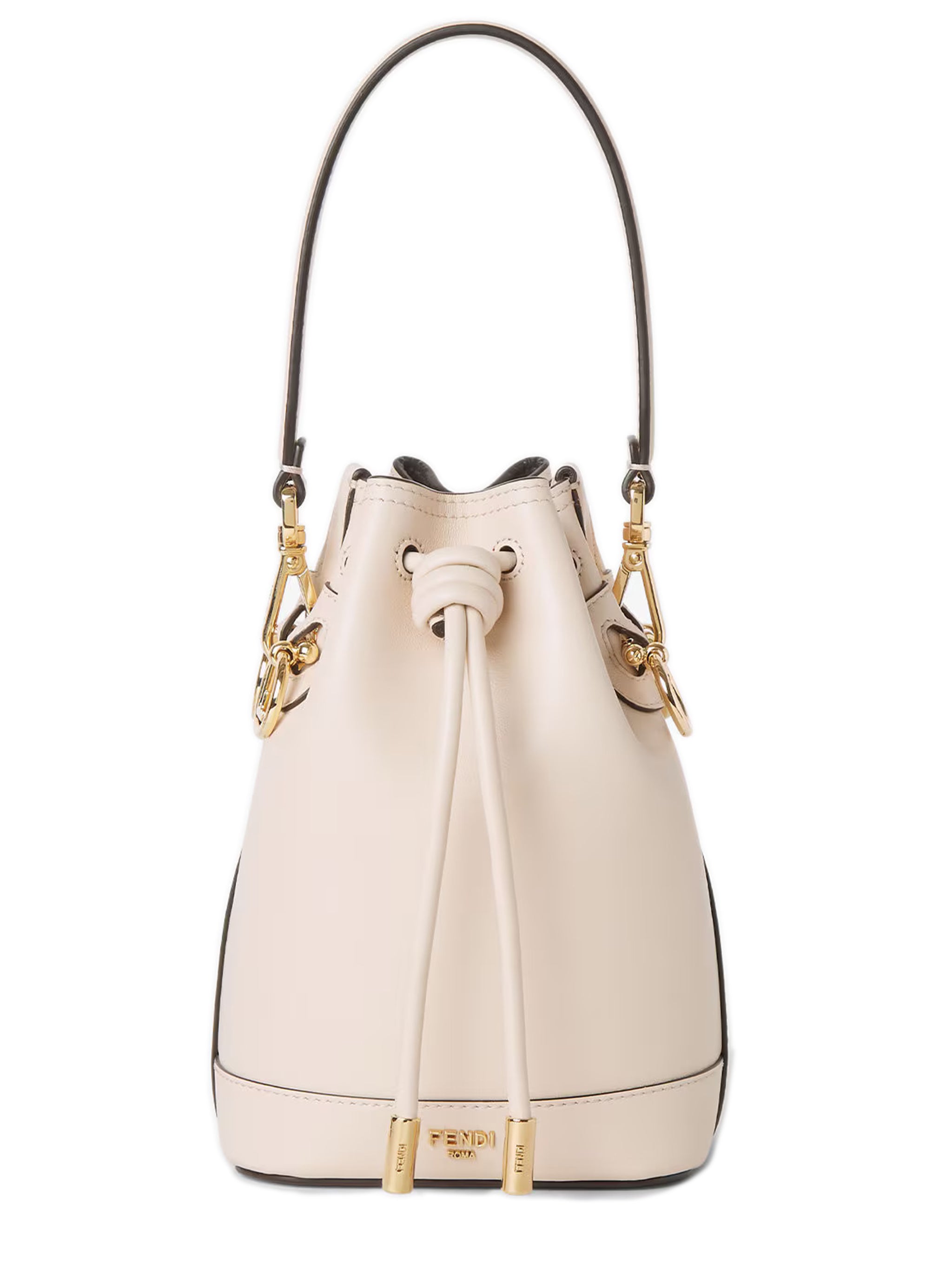 FENDI Mini 100% Leather Handbag