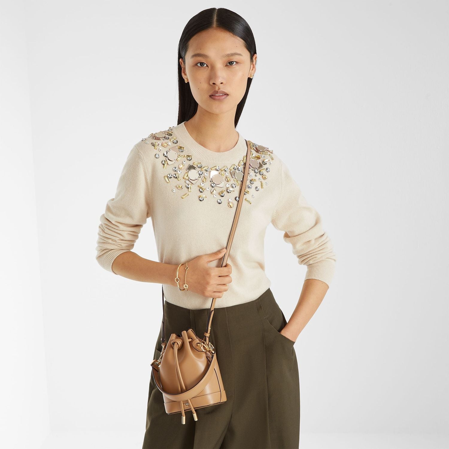 FENDI Mini Bucket Handbag for Women