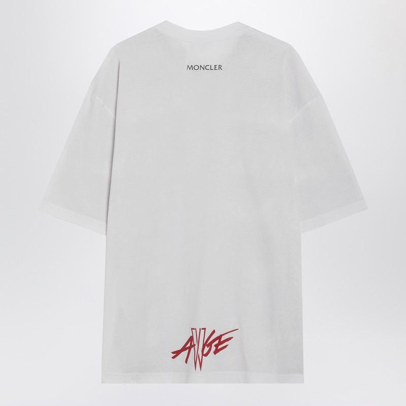 MONCLER GENIUS Crewneck T-Shirt with Digital Print