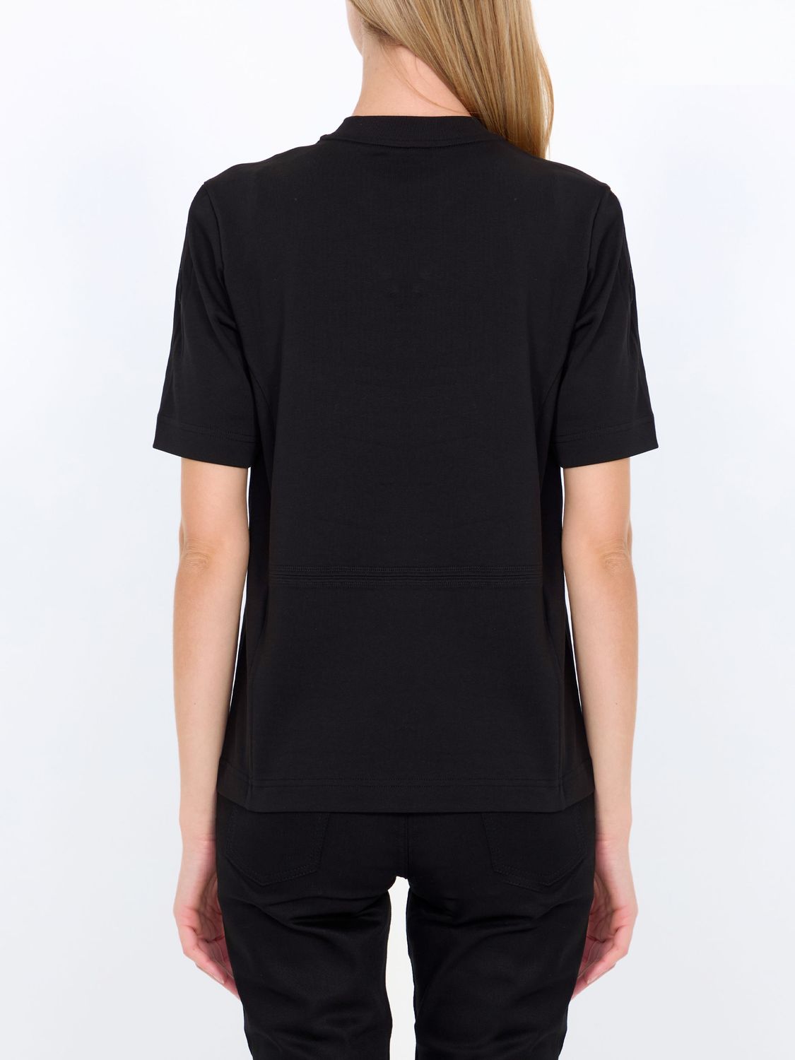 MONCLER Embossed Logo Crewneck T-Shirt - Size S